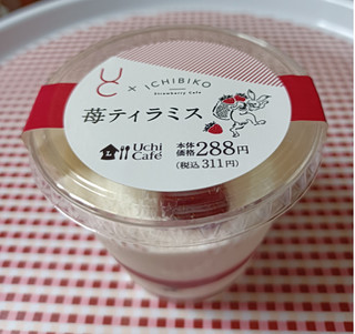 「ローソン Uchi Cafe’ × ICHIBIKO 苺ティラミス」のクチコミ画像 by hiro718163さん