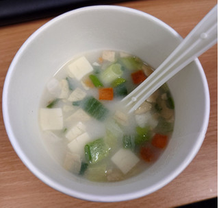 「永谷園 冷え知らずさんの 生姜豆乳スープ カップ13.9g」のクチコミ画像 by ももたろこさん