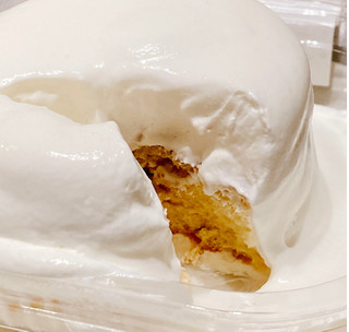 「ローソン Uchi Cafe’ おぼれクリームのパンケーキ」のクチコミ画像 by もぐミさん