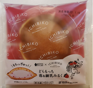 「ローソン Uchi Cafe’ × ICHIBIKO どらもっち苺＆練乳みるく」のクチコミ画像 by 花蓮4さん