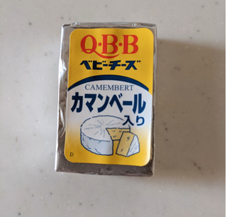 「Q・B・B ベビーチーズ カマンベール入り 15g×4」のクチコミ画像 by まめぱんださん