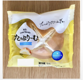 「モンテール 小さな洋菓子店 たっぷりーむ ミルク＆カスタード 袋1個」のクチコミ画像 by レビュアーさん