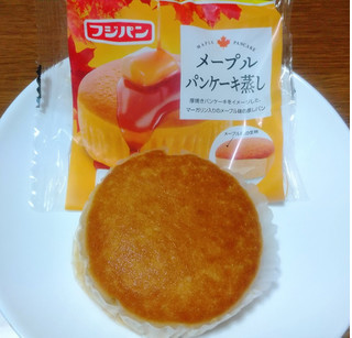 「フジパン メープルパンケーキ蒸し 袋1個」のクチコミ画像 by uhkkieさん