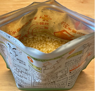 「希望食品 アルファ化米乾燥米飯 カレーご飯 100g」のクチコミ画像 by 天月レアさん