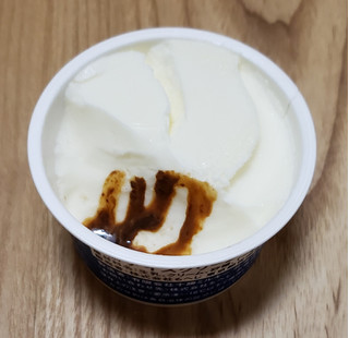 「もへじ 北海道ジャージーミルクアイス」のクチコミ画像 by みにぃ321321さん