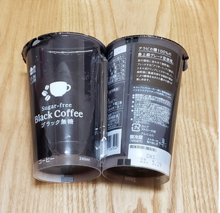 「ローソン Uchi Cafe’ SWEETS ブラック無糖」のクチコミ画像 by みにぃ321321さん