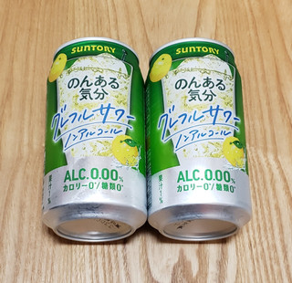 「サントリー のんある気分 グレフルサワー ノンアルコール 缶350ml」のクチコミ画像 by みにぃ321321さん