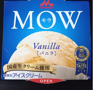 「森永 MOW バニラ カップ140ml」のクチコミ画像 by さばおじさんさん