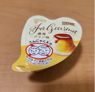 「マンナンライフ 蒟蒻畑For Gourmet 濃厚プリン味 袋25g×8」のクチコミ画像 by NeOさん