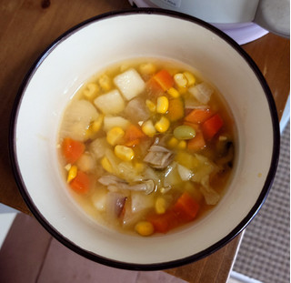 「石川食品 1／3日分の野菜が摂れる10種の野菜スープ 洋風 213g」のクチコミ画像 by ももたろこさん