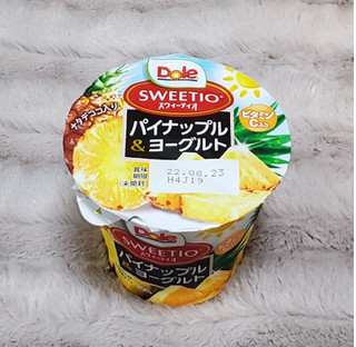 「Dole スウィーティオパイナップル＆ヨーグルト カップ180g」のクチコミ画像 by みにぃ321321さん