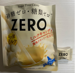 「ロッテ ゼロ ミルクキャンディ 袋50g」のクチコミ画像 by わらびーずさん