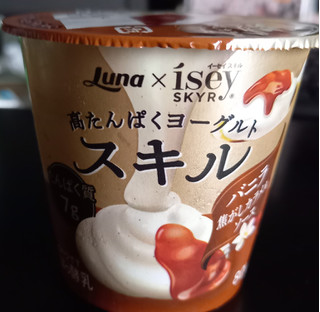 「日本ルナ Isey SKYR スキル バニラ焦がしカラメルソース 80g」のクチコミ画像 by さばおじさんさん