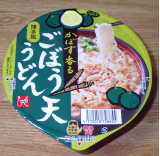 「もへじ ごぼう天うどん カップ90g」のクチコミ画像 by 7GのOPさん