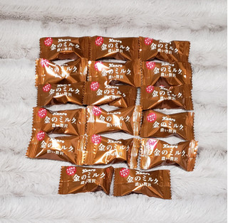 「カンロ 金のミルクキャンディ カフェラテ 袋70g」のクチコミ画像 by みにぃ321321さん