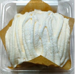 「ローソン Uchi Cafe’ × Milk MILKモンブランケーキ みるく＆バター」のクチコミ画像 by うるみーさん