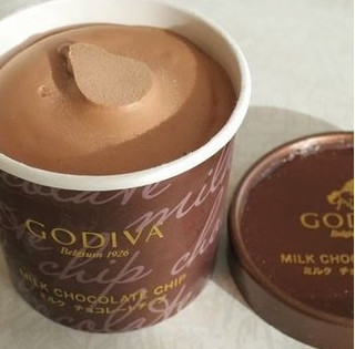 「ゴディバ ミルクチョコレートチップ カップ100ml」のクチコミ画像 by レビュアーさん