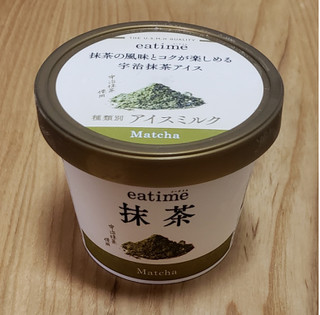 「eatime 宇治抹茶アイス カップ1個」のクチコミ画像 by みにぃ321321さん