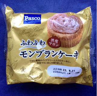 「Pasco ふわふわモンブランケーキ 袋1個」のクチコミ画像 by カスタード ホイップさん