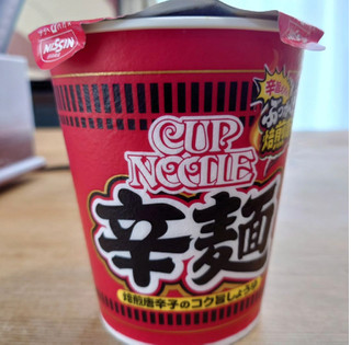 「日清食品 カップヌードル 辛麺 カップ82g」のクチコミ画像 by tddtakaさん