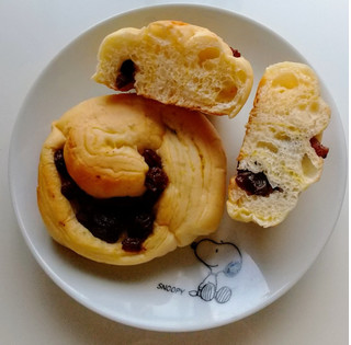 「ヤマザキ BAKE ONE もっちパン レーズン 袋4個」のクチコミ画像 by ピーまるさん
