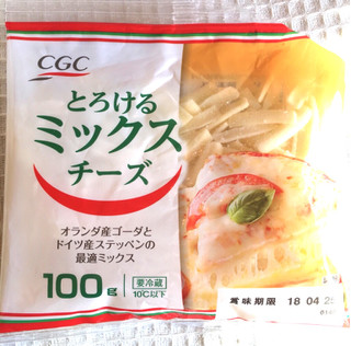 「CGC とろけるミックスチーズ 袋100g」のクチコミ画像 by ふわのんさん