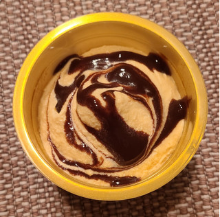 「ローソン Uchi Cafe’ チョコキャラメルプリン」のクチコミ画像 by ちょこぱんcakeさん