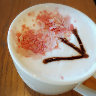 「スターバックス さくら 咲いた ミルク ラテ」のクチコミ画像 by もぐのこさん