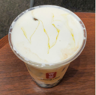 「Gong cha バナナ meets チャイ ！？ ミルクティー ICE」のクチコミ画像 by 花蓮4さん