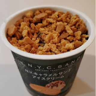 「N.Y.C.SAND キャラメルサンドアイスクリーム」のクチコミ画像 by 花蓮4さん