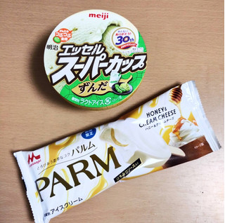 「森永 PARM ハニー＆クリームチーズ 袋80ml」のクチコミ画像 by たくすけさん