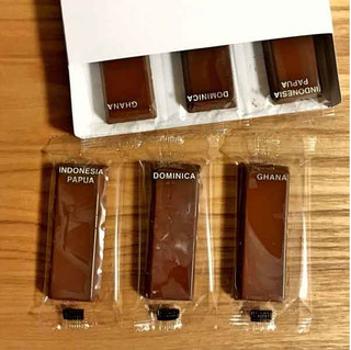 「無印良品 3カ国のカカオ豆を使用したチョコレート 9g×6」のクチコミ画像 by もみぃさん