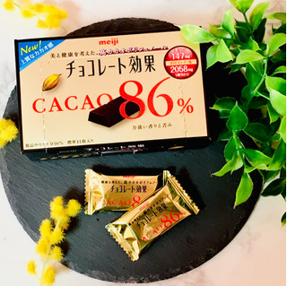 「明治 チョコレート効果 カカオ86％ 箱70g」のクチコミ画像 by green_appleさん