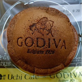 「ローソン Uchi Cafe’ × GODIVA どらもっち ドゥーブルショコラ」のクチコミ画像 by うるみーさん