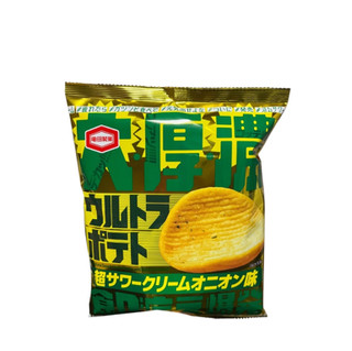 「亀田製菓 ウルトラポテト 超サワークリームオニオン味 袋39g」のクチコミ画像 by さちもぐハピさん