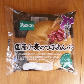 「Pasco 国産小麦のつぶあんパン 袋1個」のクチコミ画像 by emaさん