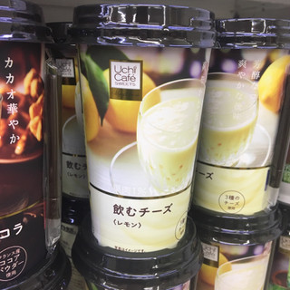 「ローソン Uchi Cafe’ SWEETS 飲むチーズ レモン カップ200g」のクチコミ画像 by レビュアーさん