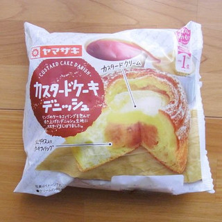 「ヤマザキ カスタードケーキデニッシュ 袋1個」のクチコミ画像 by emaさん