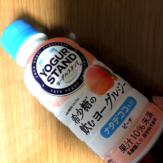 「コカ・コーラ ヨーグルスタンド 希少糖の飲むヨーグルジー ピーチ ペット190ml」のクチコミ画像 by きゃちゃんさん