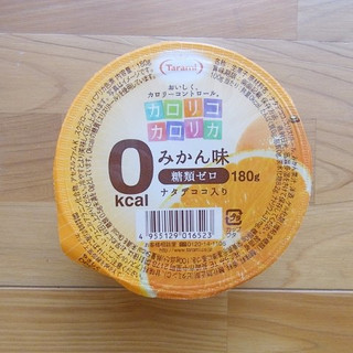 「たらみ カロリコカロリカ 0kcal みかん味 カップ180g」のクチコミ画像 by emaさん