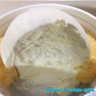 「ローソン Uchi Cafe’ SWEETS プレミアムチーズロールケーキアイス」のクチコミ画像 by マロンまろんさん