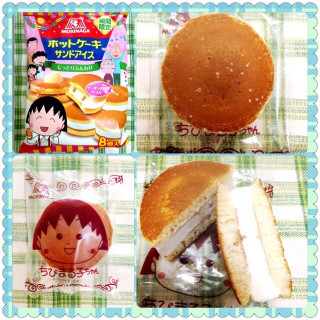 「森永製菓 ホットケーキサンドアイス 袋23ml×8」のクチコミ画像 by kumahappinessさん