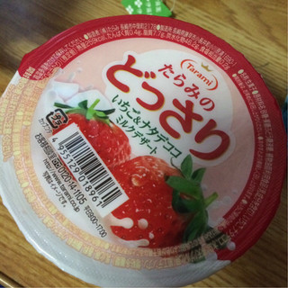 「たらみ ナタデココヨーグルトゼリー ほの甘いちご 250g」のクチコミ画像 by Happinessさん