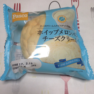 「Pasco ホイップメロンパン チーズクリーム 袋1個」のクチコミ画像 by ポムさんさん