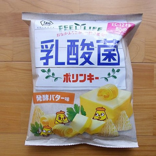 「湖池屋 乳酸菌ポリンキー 発酵バター味 袋50g」のクチコミ画像 by emaさん
