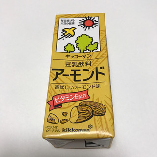 「キッコーマン 豆乳飲料 アーモンド パック200ml」のクチコミ画像 by あろんさん