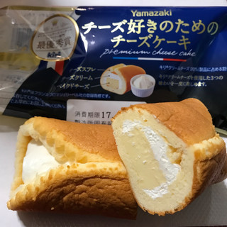 「ヤマザキ チーズ好きのためのチーズケーキ 袋1個」のクチコミ画像 by sweetsmikageさん