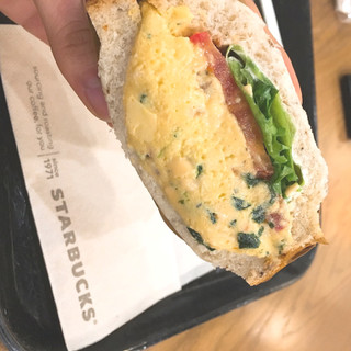 「スターバックス エッグサンドイッチ」のクチコミ画像 by aiceさん
