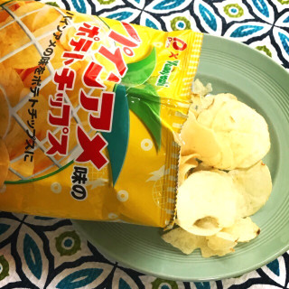 「山芳 パインアメ味のポテトチップス 袋48g」のクチコミ画像 by 南寄りの風さん