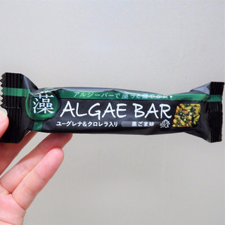 「ユーグレナ ALGAE BAR 黒ごま味 21g」のクチコミ画像 by レビュアーさん